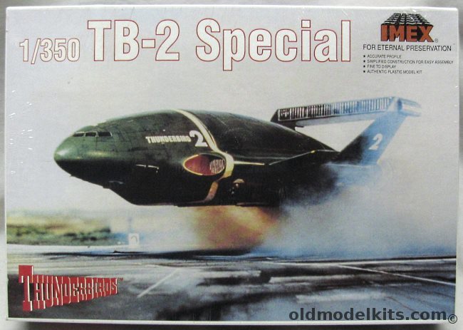 IMEX 1/350 Thunderbirds TB-2 Special - 'For Eternal Preservation', 1205 plastic model kit